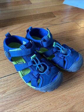Keen Children's Hiking Sandals Newport H2 - Size 1 - Blue and Green